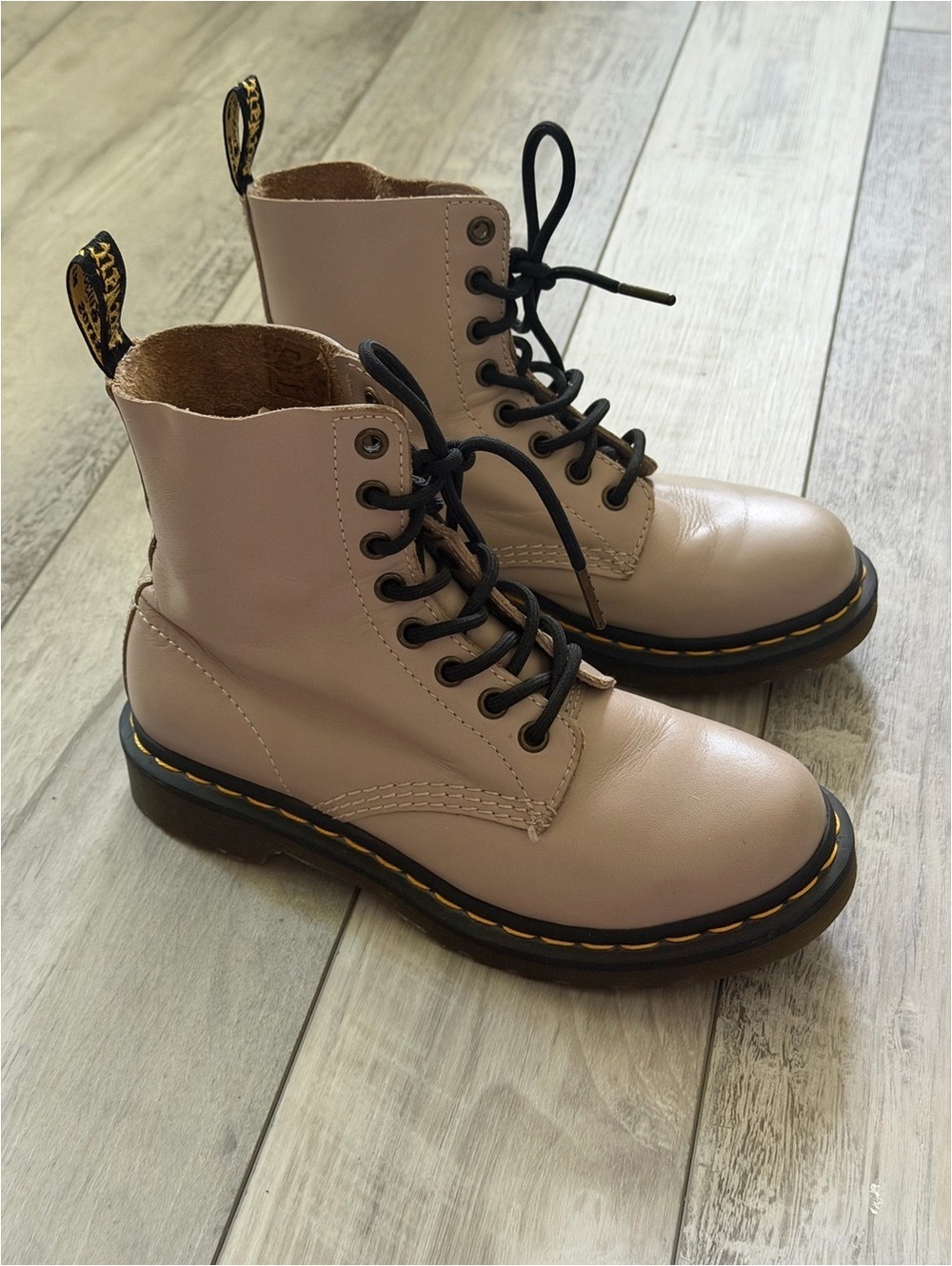 Dr. Martens 1460 Pascal Wanama Leather Grunge Punk Retro Whimsigoth Boots size 6